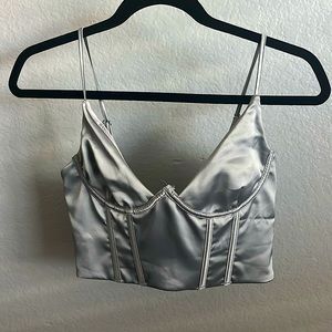 Corset crop top